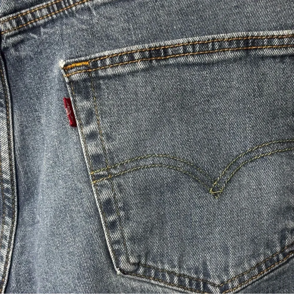 Levi's Jeans Mens 34x32 Blue 527 Bootcut Denim Classic Workwear